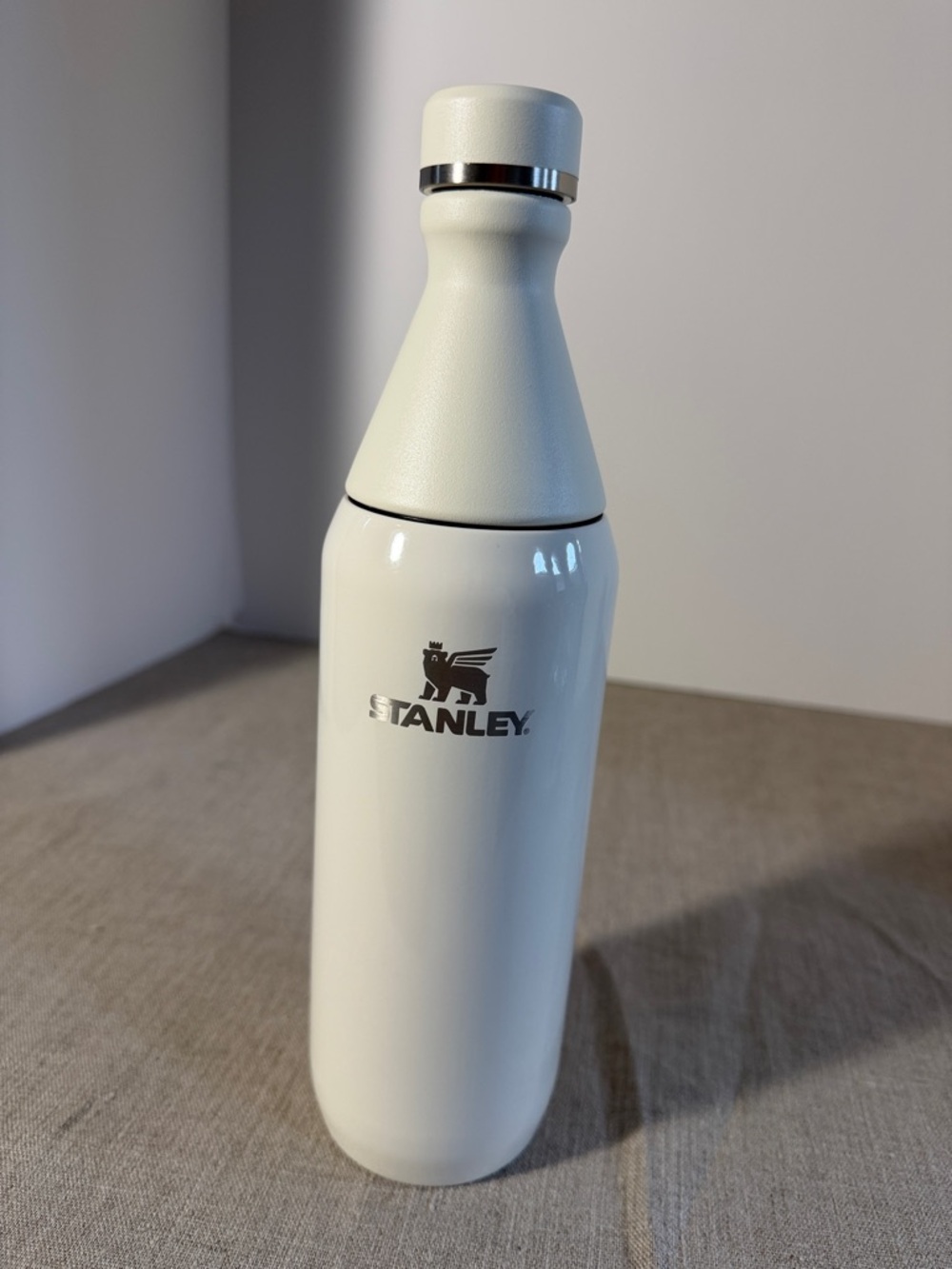 Stanley Cream ALL DAY Insulated Water Bottle NEW
